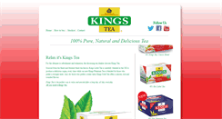 Desktop Screenshot of kingstea.co.uk